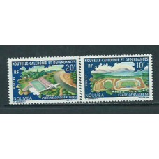 Nueva Caledonia - Correo Yvert 337/8 ** Mnh Deportes