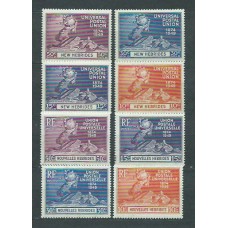 Nuevas Hebridas - Correo Yvert 136/43 ** Mnh