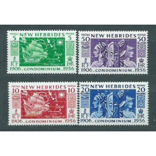 Nuevas Hebridas - Correo Yvert 171/4 ** Mnh