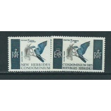 Nuevas Hebridas - Correo Yvert 255/6 * Mh