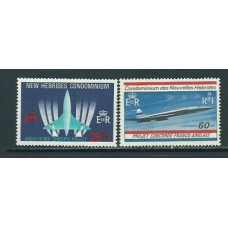 Nuevas Hebridas - Correo Yvert 278/9 ** Mnh