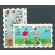 Nuevas Hebridas - Correo Yvert 310/1 ** Mnh Deportes fútbol