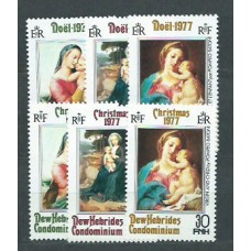 Nuevas Hebridas - Correo Yvert 521/6 ** Mnh