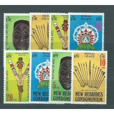 Nuevas Hebridas - Correo Yvert 559/66 ** Mnh