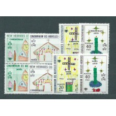 Nuevas Hebridas - Correo Yvert 567/74 ** Mnh