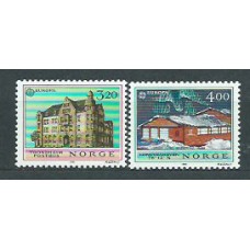 Tema Europa 1990 Noruega Yvert 1005/6 ** Mnh