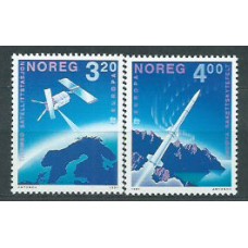 Tema Europa 1991 Noruega Yvert 1019/20 ** Mnh