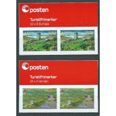 Tema Europa 2012 Noruega Yvert 1729/30 Carnet ** Mnh