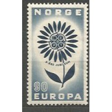 Tema Europa 1964 Noruega Yvert 477 ** Mnh