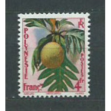 Polinesia - Correo Yvert 13 ** Mnh Flora