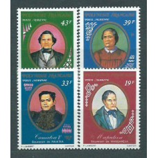 Polinesia - Aereo Yvert 117/20 ** Mnh Personajes