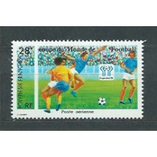 Polinesia - Aereo Yvert 137 ** Mnh Deportes. Fútbol