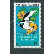Polinesia - Aereo Yvert 82 ** Mnh Fauna. Aves