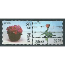 Tema Europa 1995 Polonia Yvert 3325/6 ** Mnh