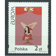 Tema Europa 2002 Polonia Yvert 3737 ** Mnh