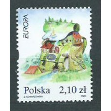 Tema Europa 2004 Polonia Yvert 3857 ** Mnh