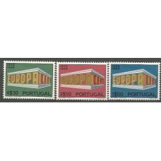 Tema Europa 1969 Portugal Yvert 1051/3 ** Mnh