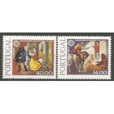 Tema Europa 1979 Portugal Yvert 1421/2 ** Mnh