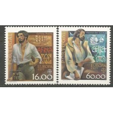 Tema Europa 1980 Portugal Yvert 1466/7 ** Mnh