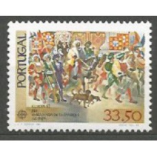 Tema Europa 1982 Portugal Yvert 1543 ** Mnh