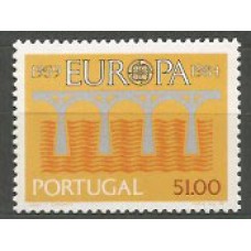 Tema Europa 1984 Portugal Yvert 1609 ** Mnh