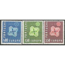 Tema Europa 1961 Portugal Yvert 888/90 ** Mnh