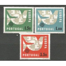 Tema Europa 1963 Portugal Yvert 929/31 * Mh