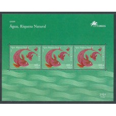 Tema Europa 2001 Portugal Yvert Hoja 173 ** Mnh