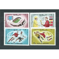 Arabia Sud Este (Ras Al Khaima) - Aereo Yvert 3 ** Mnh Deportes fútbol