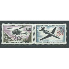 Reunion - Aereo Yvert 56/7 ** Mnh