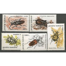 Rumania - Correo 1996 Yvert 4314/8 ** Mnh Fauna Insectos