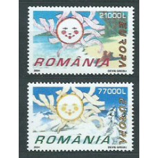 Tema Europa 2004 Rumania Yvert 4885/6 ** Mnh