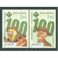 Tema Europa 2007 Rumania Yvert 5209/10 ** Mnh