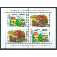 Tema Europa 2006 Rumania Yvert Hoja 307 ** Mnh