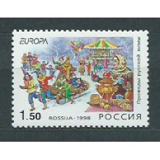 Tema Europa 1998 Rusia Yvert 6342 ** Mnh