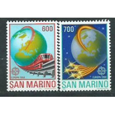 Tema Europa 1988 San Marino Yvert 1179/80 ** Mnh