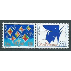 Tema Europa 1993 San Marino Yvert 1322/3 ** Mnh