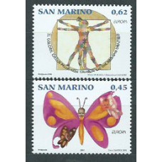 Tema Europa 2006 San Marino Yvert 2054/5 ** Mnh