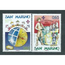 Tema Europa 2007 San Marino Yvert 2092/3 ** Mnh