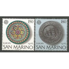 Tema Europa 1976 San Marino Yvert 923/4 ** Mnh