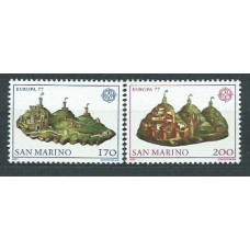 Tema Europa 1977 San Marino Yvert 933/4 ** Mnh