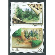 Tema Europa 2011 Serbia Yvert 398/9 ** Mnh