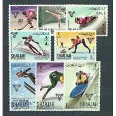 Arabia Sud Este (Sharjah) - Correo Yvert 205+Av 59 ** Mnh Olimpiadas de Grenoble