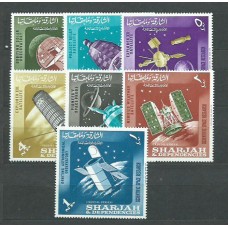 Arabia Sud Este (Sharjah) - Correo Yvert 39/45 ** Mnh Astro