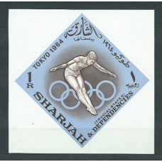 Arabia Sud Este (Sharjah) - Hojas Yvert 5 ** Mnh Deportes