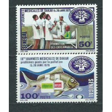 Senegal - Correo Yvert 505/6 ** Mnh  Medicina