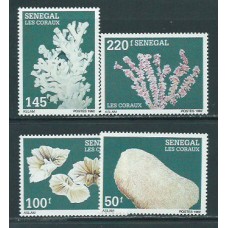Senegal - Correo Yvert 1005/8 ** Mnh  Fauna corales