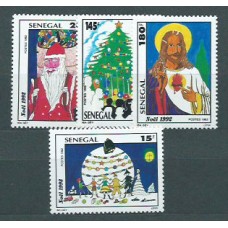 Senegal - Correo Yvert 1027/30 ** Mnh  Navidad