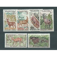 Senegal - Correo Yvert 198/203 ** Mnh  Fauna