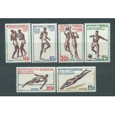 Senegal - Correo Yvert 217/22 ** Mnh  Deportes